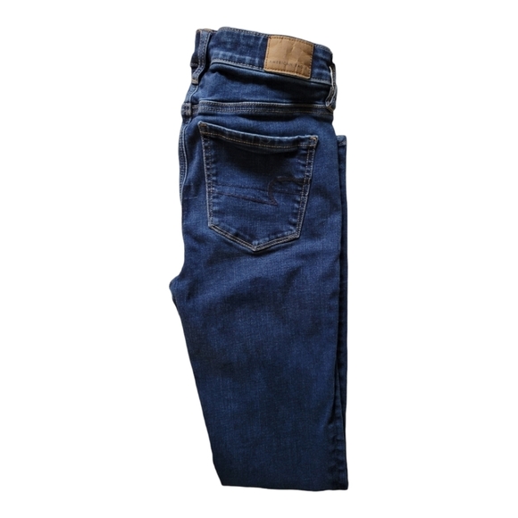 American Eagle Super Hi Rise Jegging Sz 2 - Picture 3 of 11